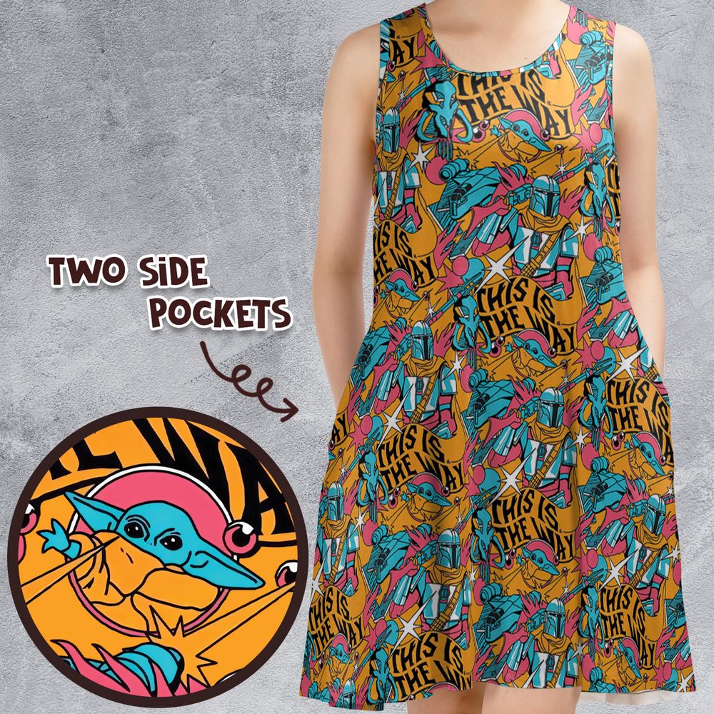 Sleeveless Dress - C33J3VSB -  - 1
