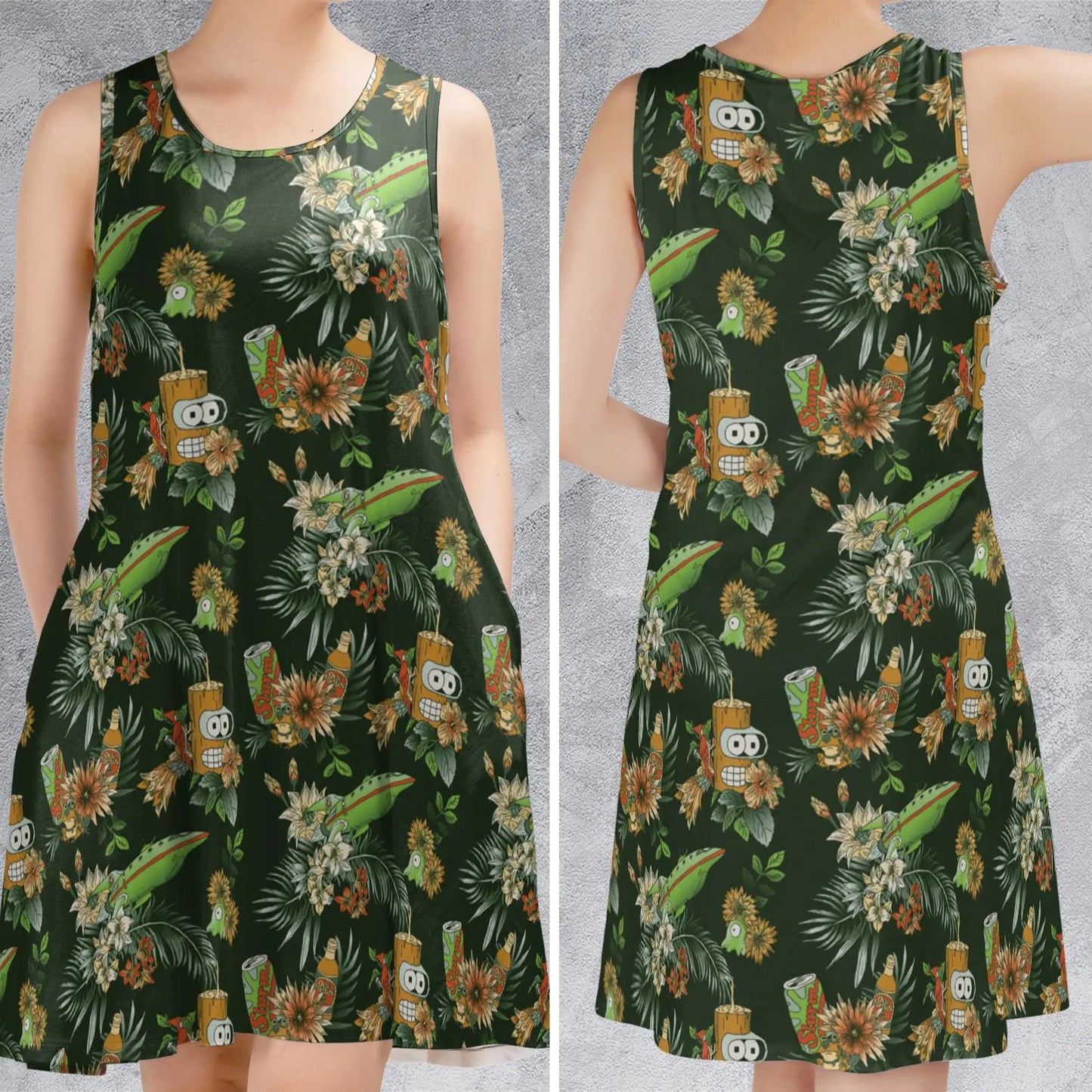 Sleeveless Dress - UHV4BHJZ