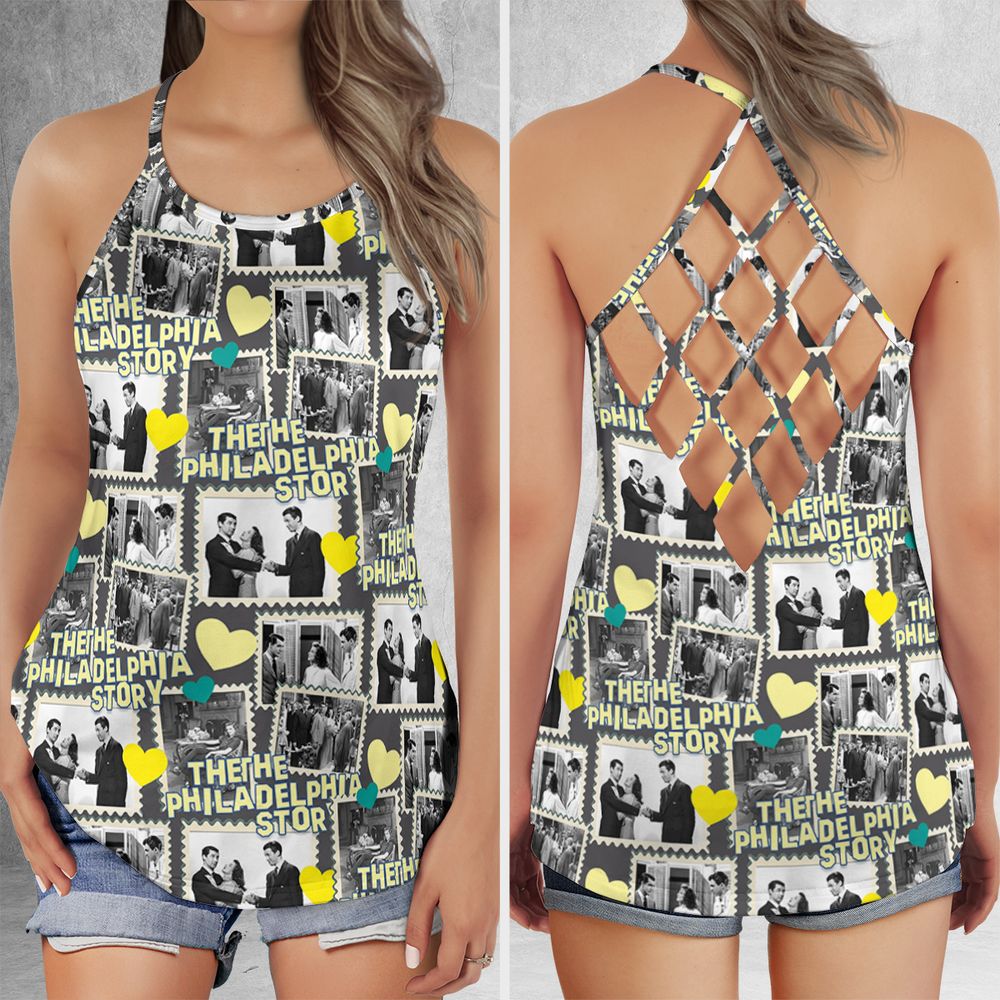 Criss Cross Tank Top - DK74P9MV -  - 1