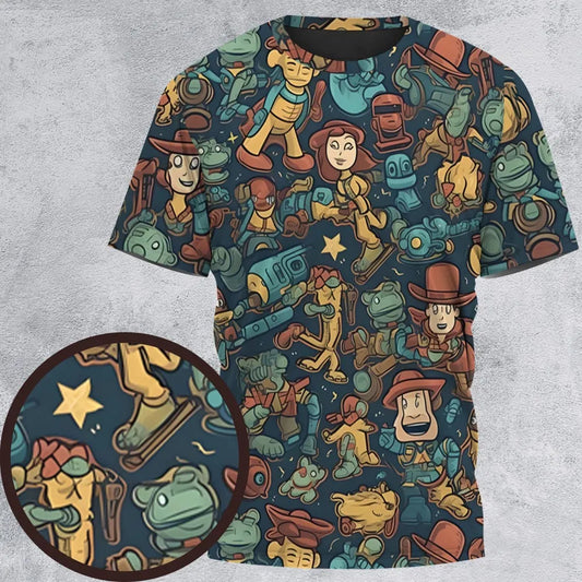 All-Over Print Unisex T-Shirt - QVV5WVZB