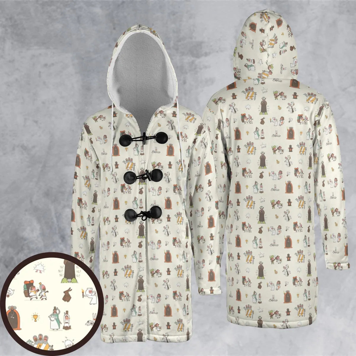 Hooded Cloak Coat - FR2JYZB1