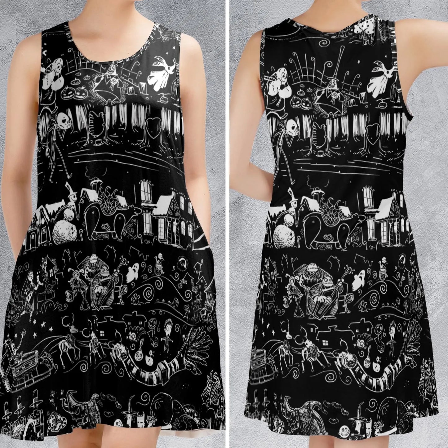 Sleeveless Dress - M9WLG7P1