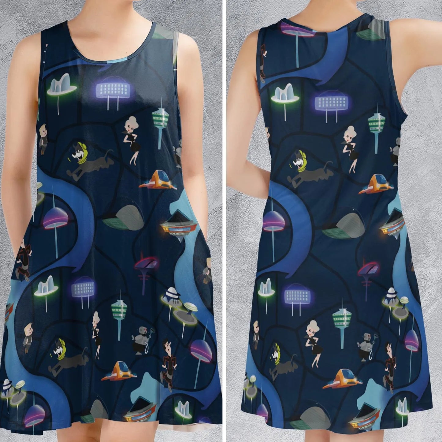 Sleeveless Dress - YGRZV8GG