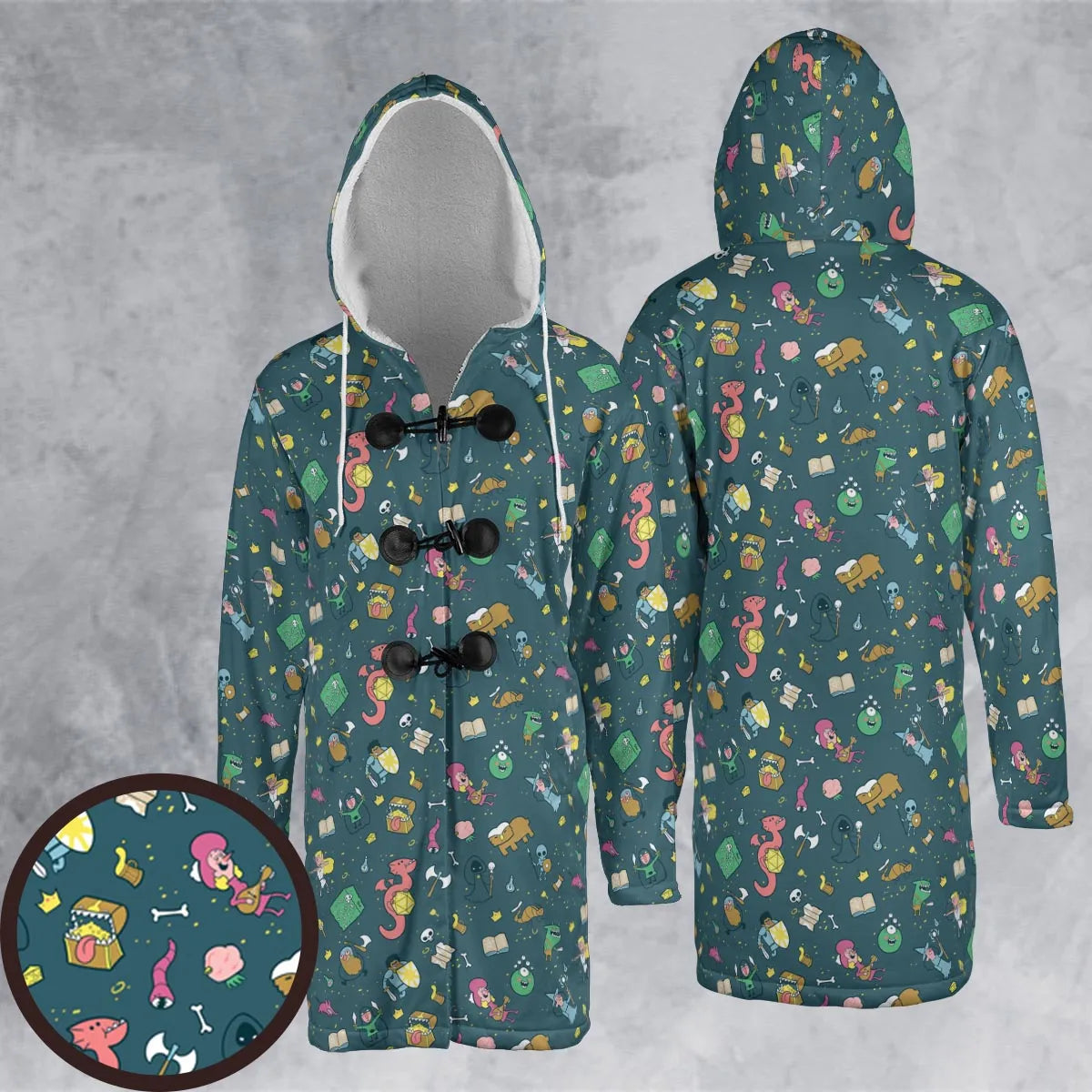 Hooded Cloak Coat - NY28K7PD