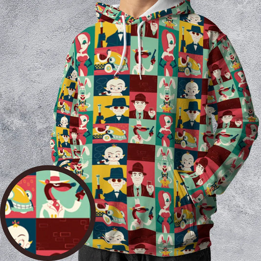 All-over Print Hoodie - 1RBSDT9R