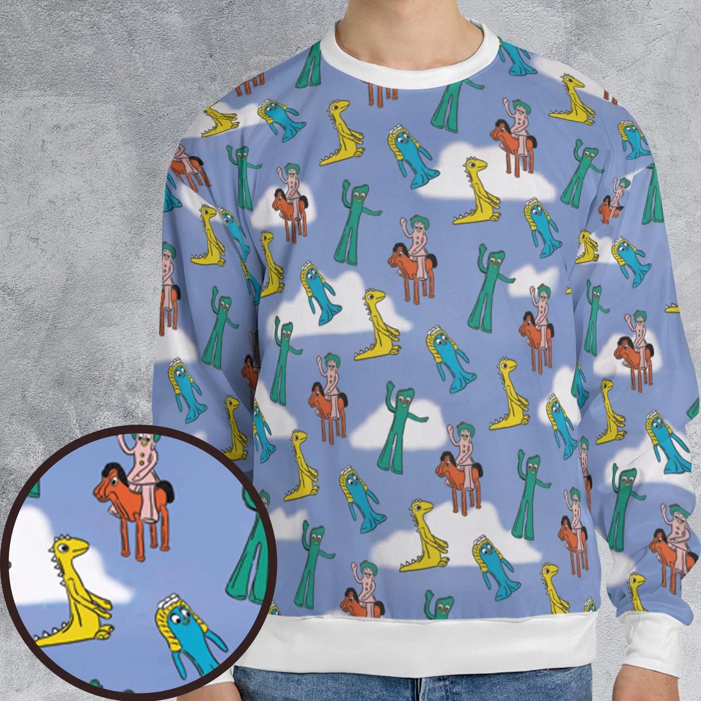 All-over Print Sweatshirt - N12BSTFD