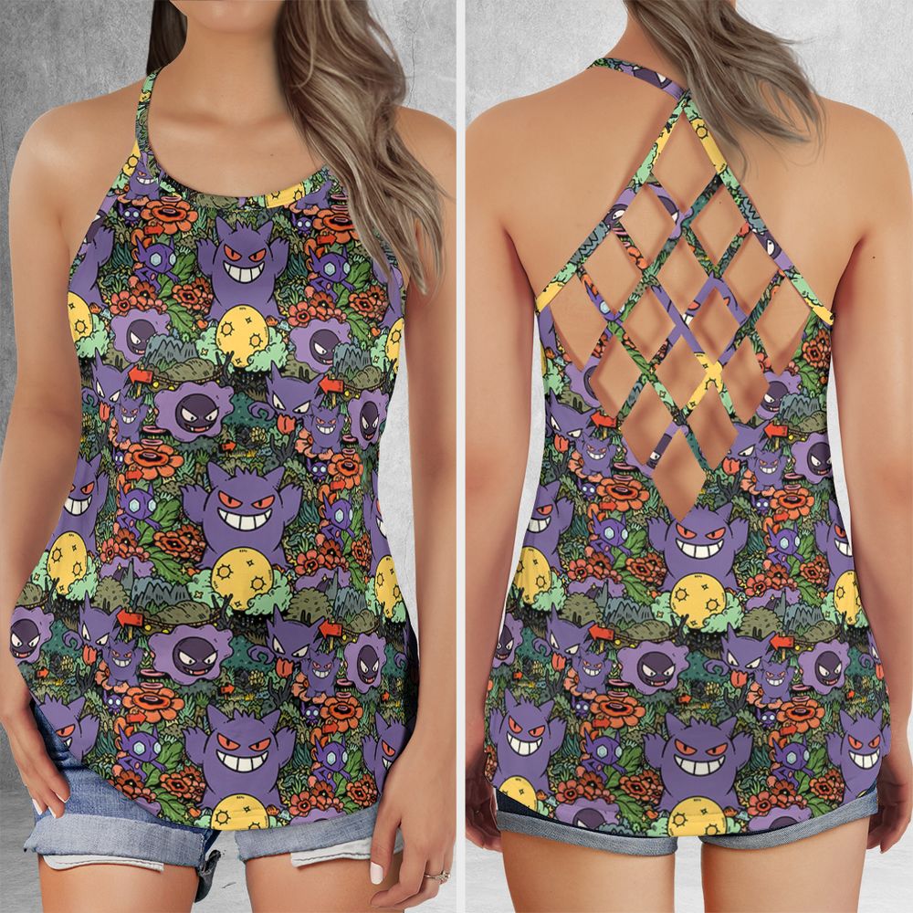 Criss Cross Tank Top - 12H9HRG1 -  - 1