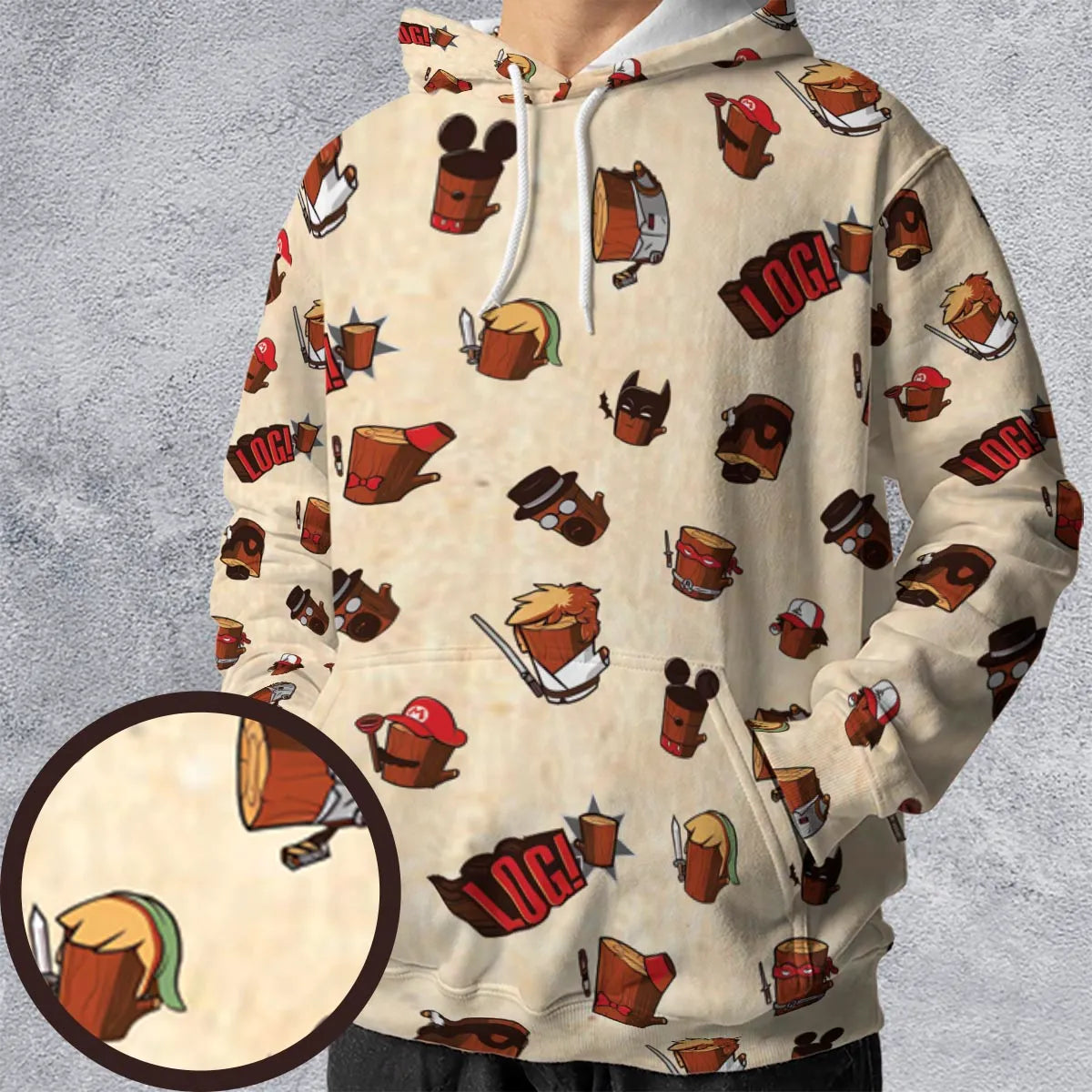 All-over Print Hoodie - MLH4N4BA