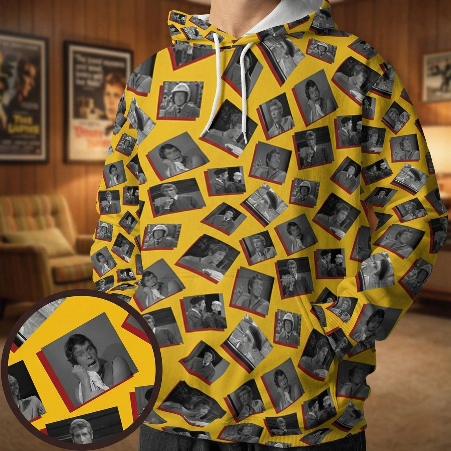 All-over Print Hoodie - 2B3L5YKQ