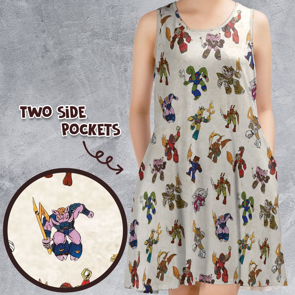 Sleeveless Dress - ZVR6NSE3 -  - 1