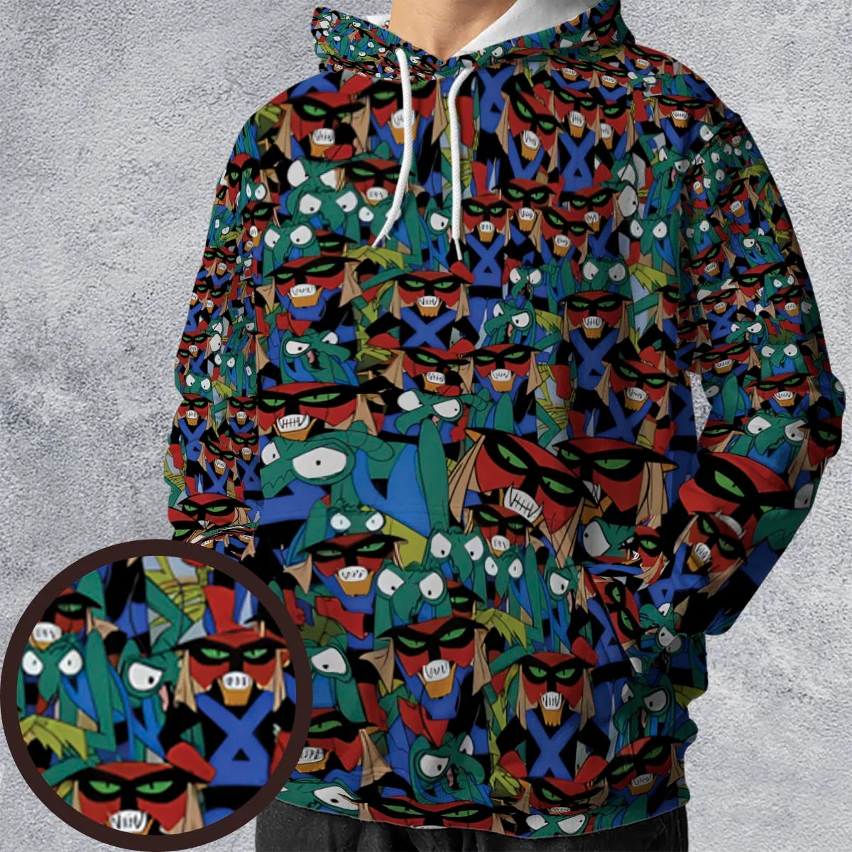 All-over Print Hoodie - 4VVESFJF