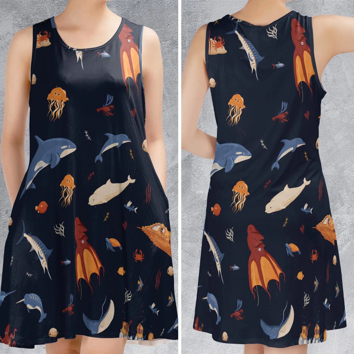 Sleeveless Dress - HKV56CQV