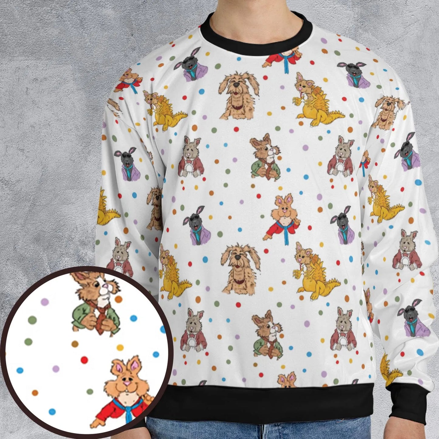 All-over Print Sweatshirt - WC4WJHS1