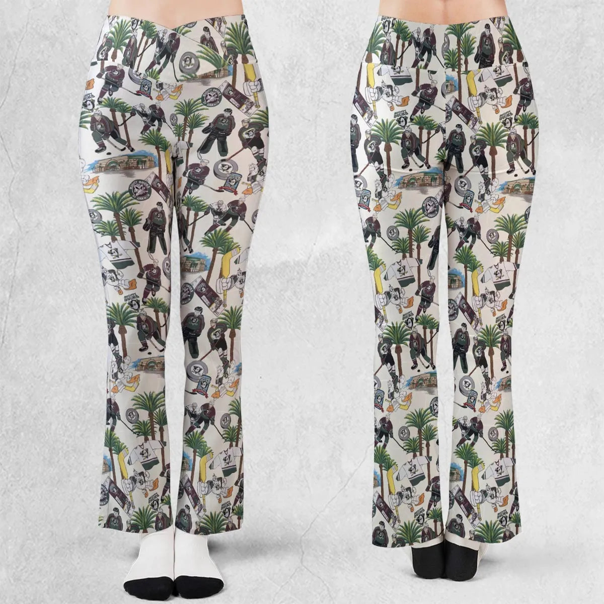 Flare Leggings - KNEBXAWM