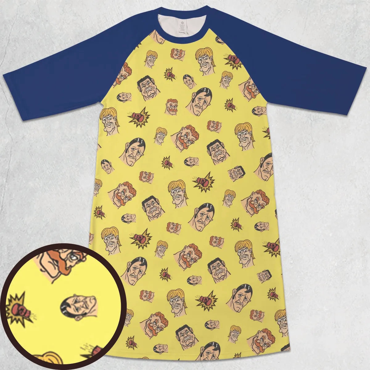 3/4 Sleeve Raglan Dress - R65J6HR6