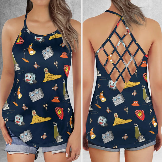 Criss Cross Tank Top - Z3VW4BEY