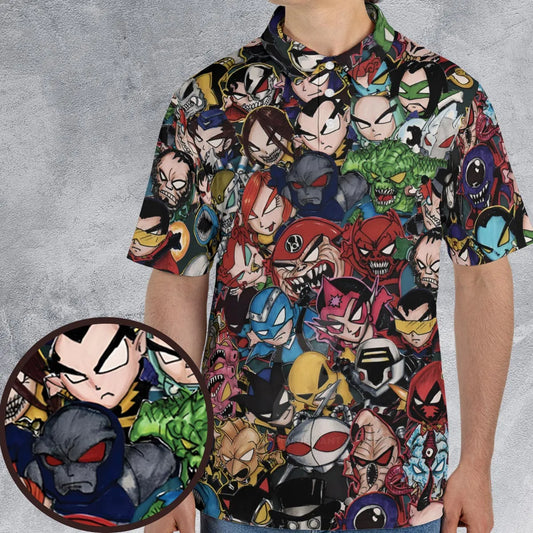 AOP Men/Women Polo Shirt - J4SCJ67W