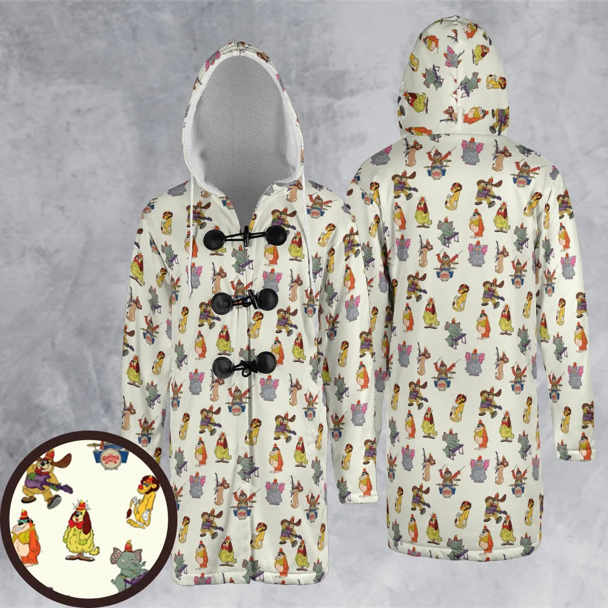 Hooded Cloak Coat - AJB8WAT3