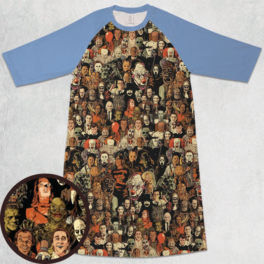 3/4 Sleeve Raglan Dress - MV58W6M3