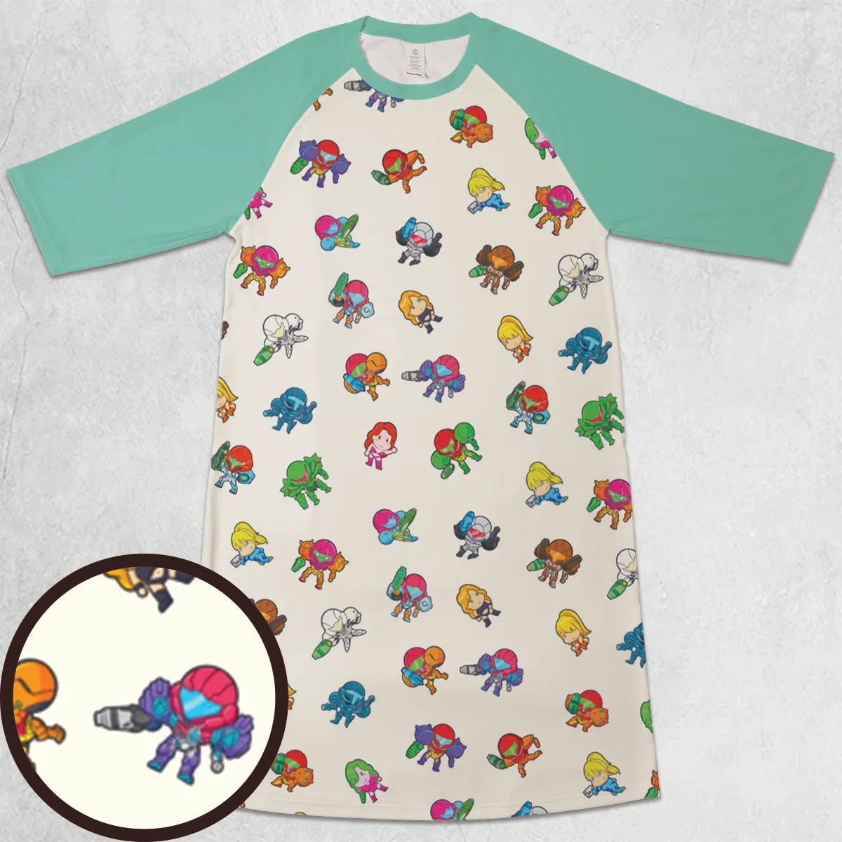 3/4 Sleeve Raglan Dress - HWM9PM2P