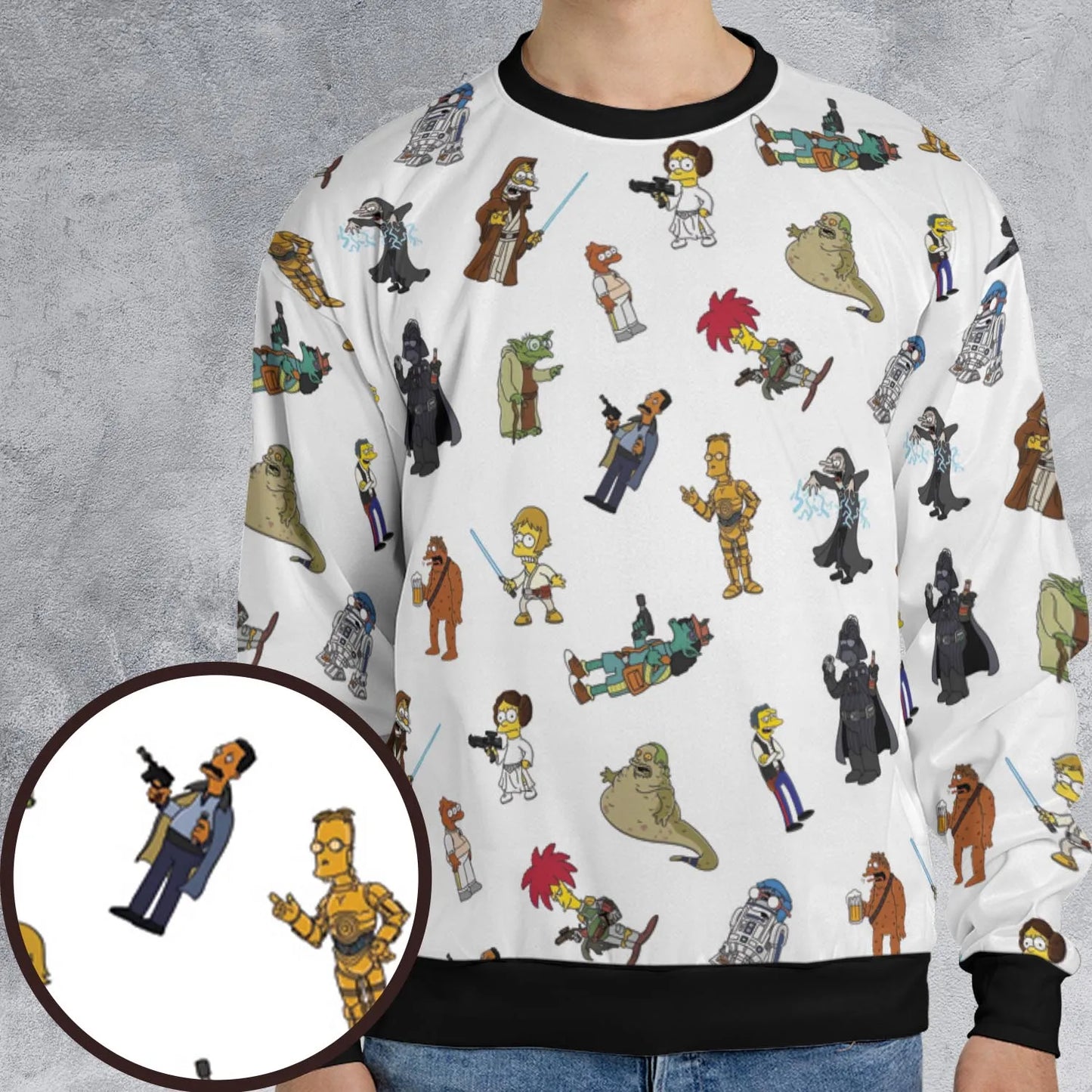 All-over Print Sweatshirt - 19GRRE1H