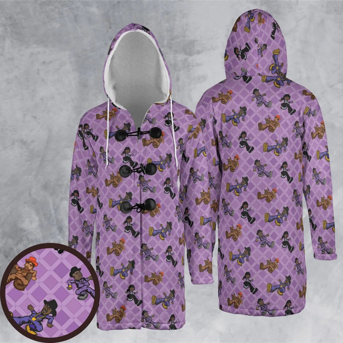 Hooded Cloak Coat - D7NPTQXV