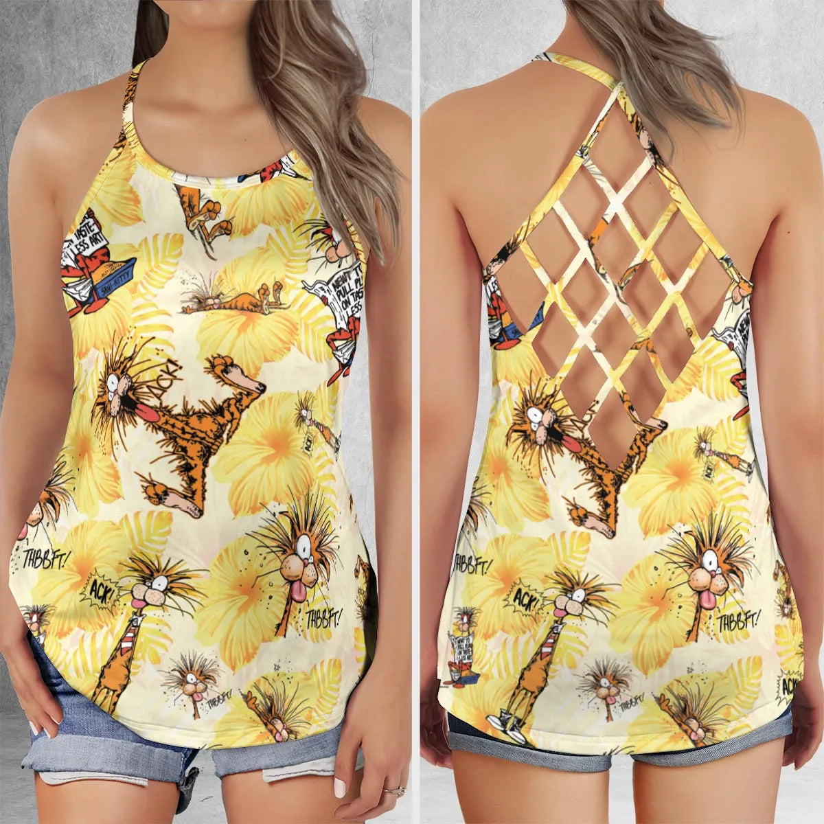 Criss Cross Tank Top - EHNRSET4