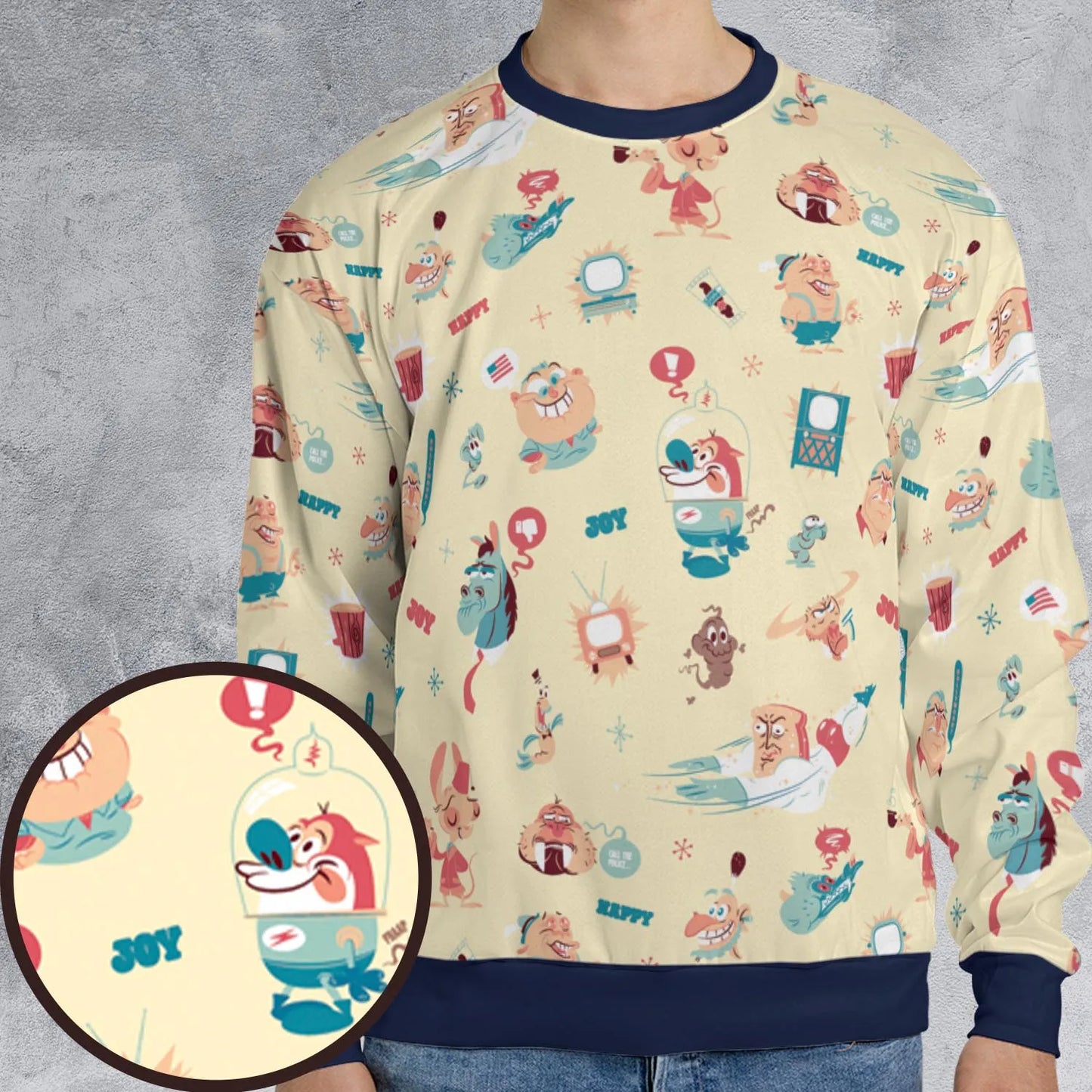All-over Print Sweatshirt - S7CMNDGM