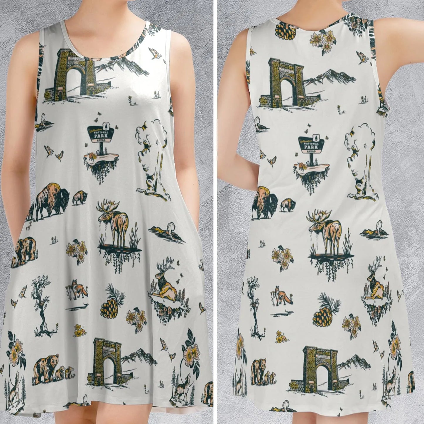 Sleeveless Dress - ERBQL589