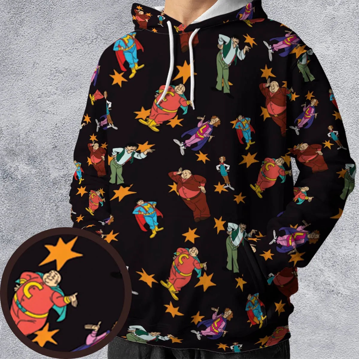 All-over Print Hoodie - 245ZZXC9