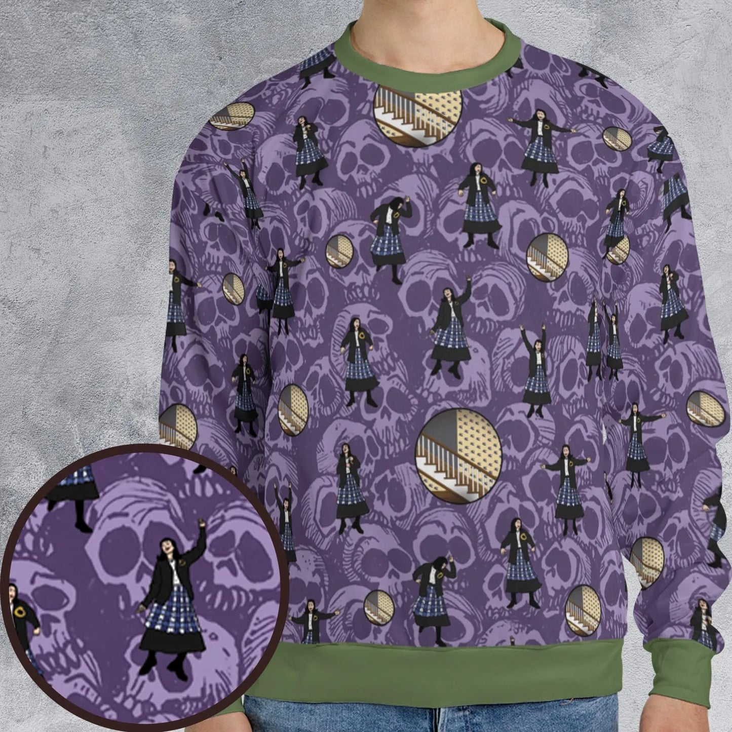 All-over Print Sweatshirt - MHWKUGZ3