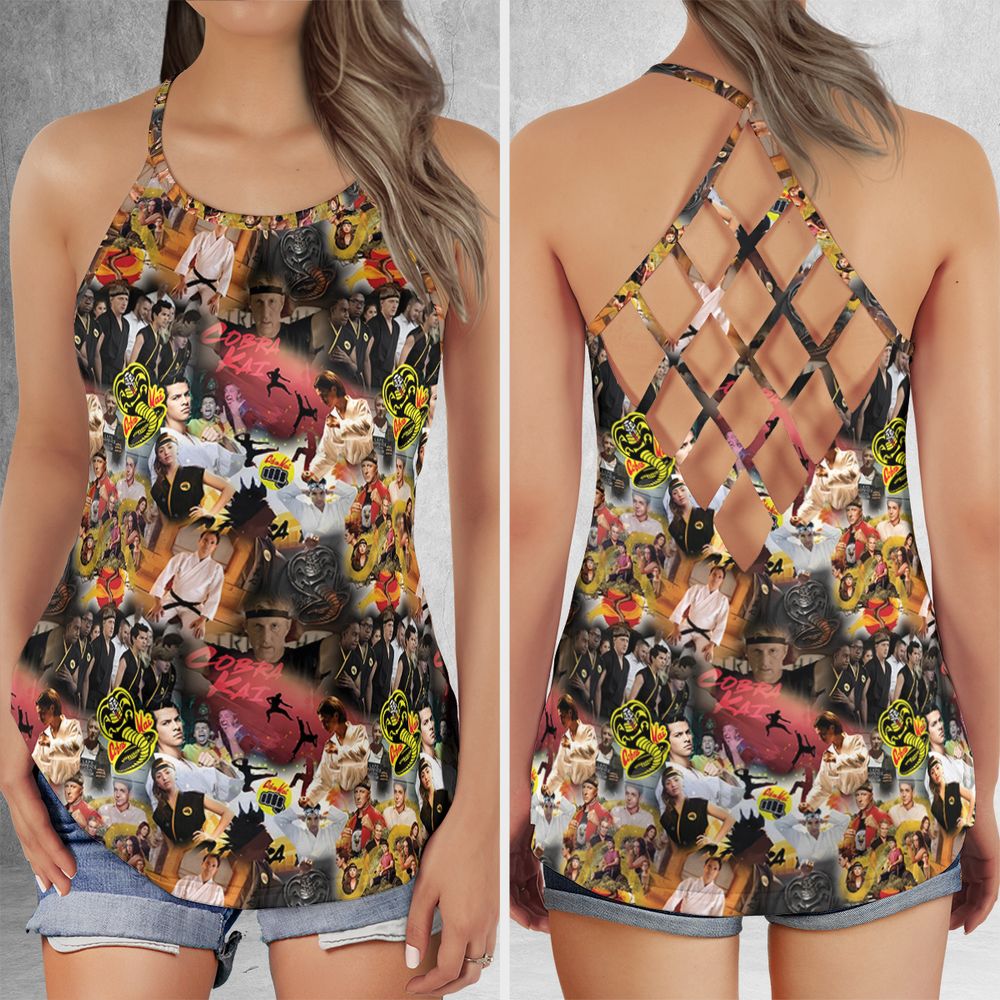 Criss Cross Tank Top - H4JF1Q44 -  - 1