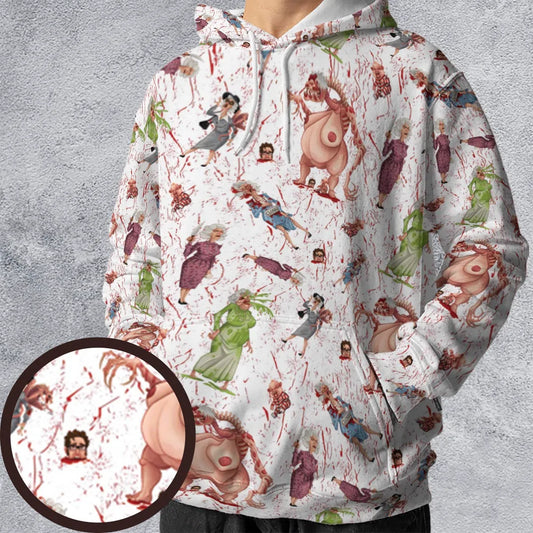 All-over Print Hoodie - XPSKMHL1
