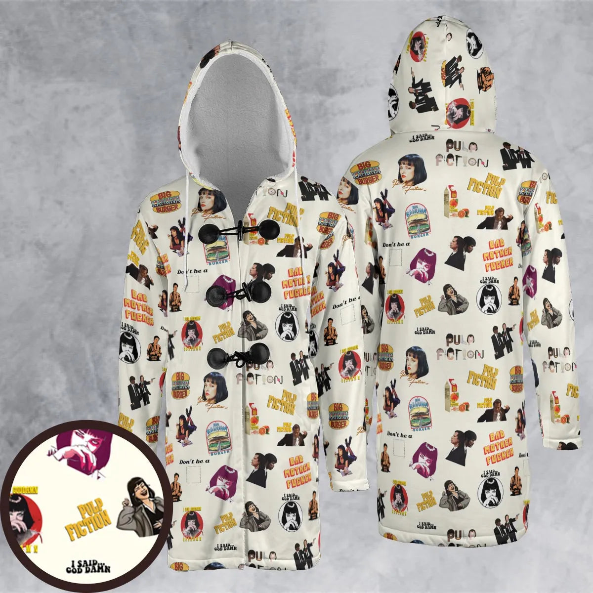 Hooded Cloak Coat - G42645WZ