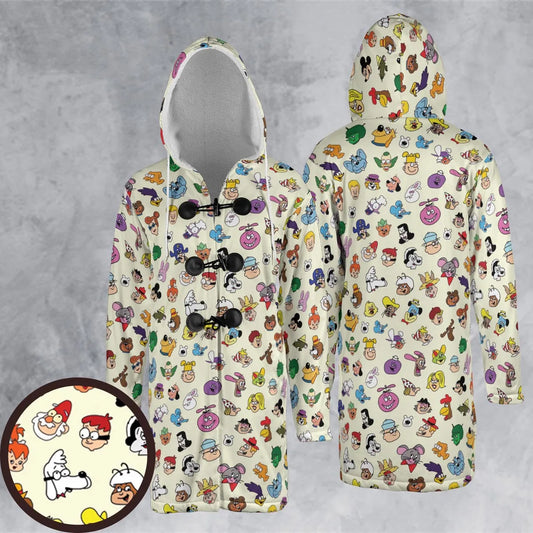 Hooded Cloak Coat - 8CND14WE