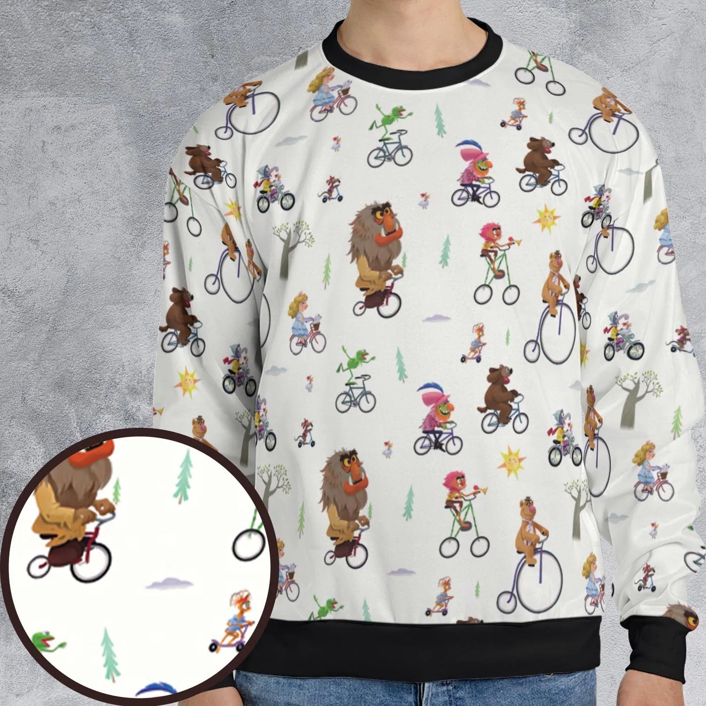 All-over Print Sweatshirt - HVAPYC6J