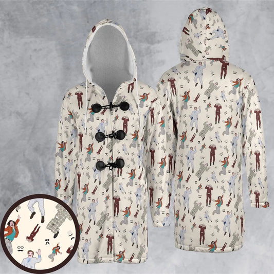 Hooded Cloak Coat - U5XWB11L