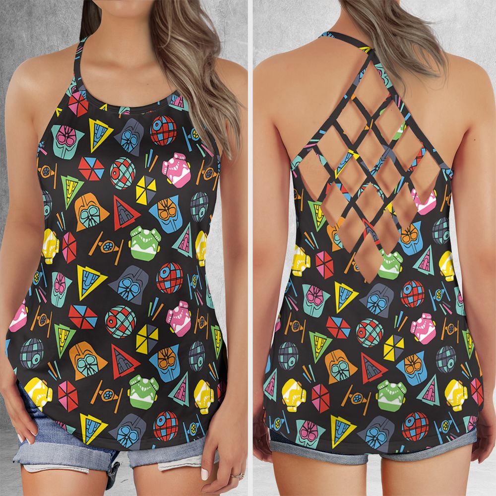 Criss Cross Tank Top - UAYP4S1Z -  - 1