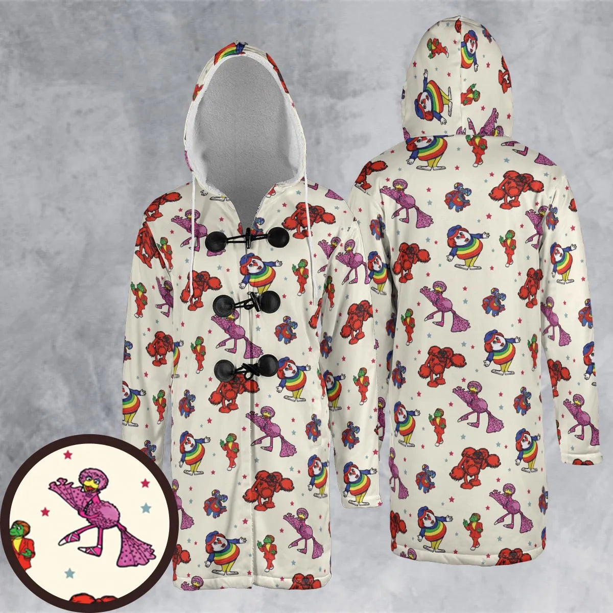 Hooded Cloak Coat - CFC54MDV