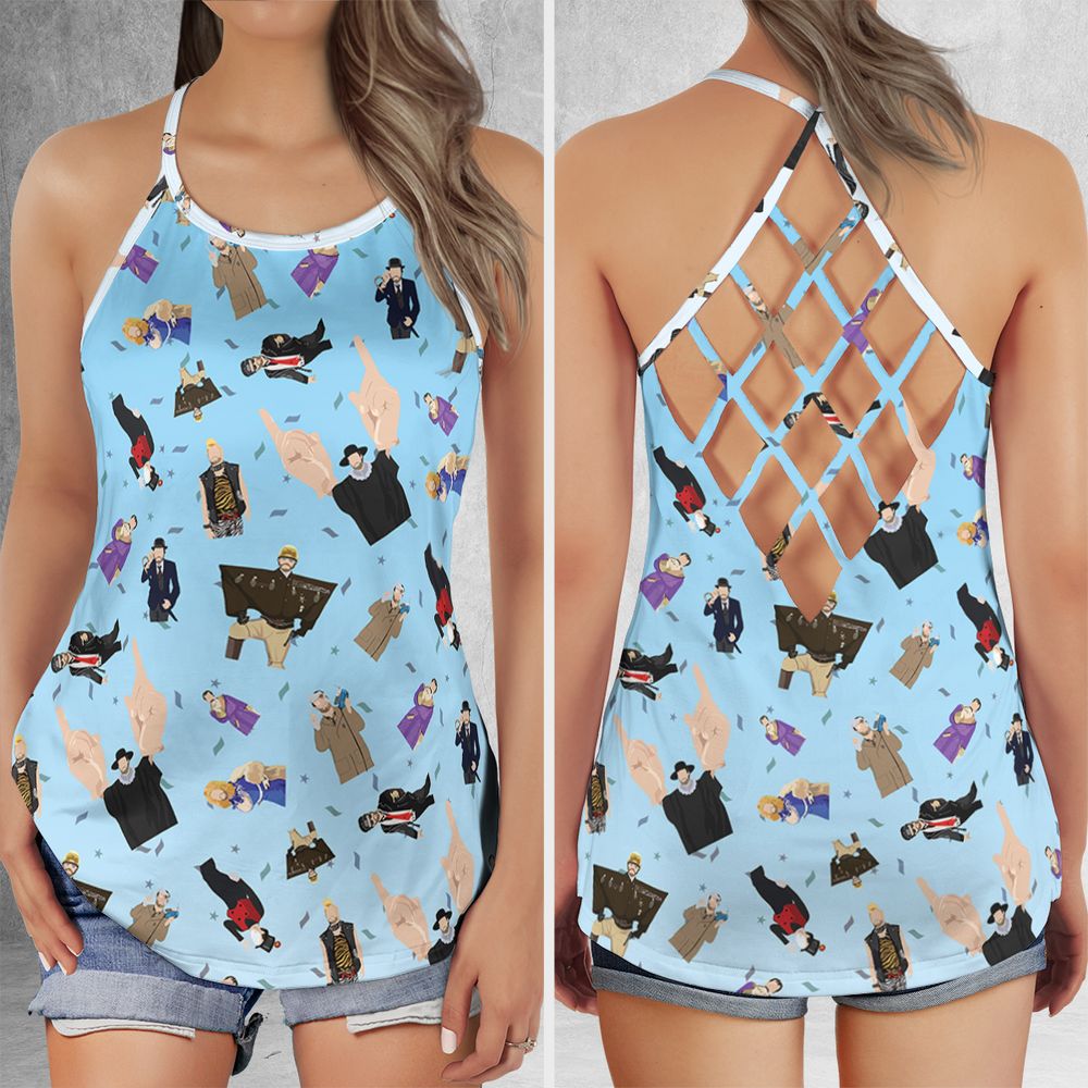 Criss Cross Tank Top - K35KUX72 -  - 1