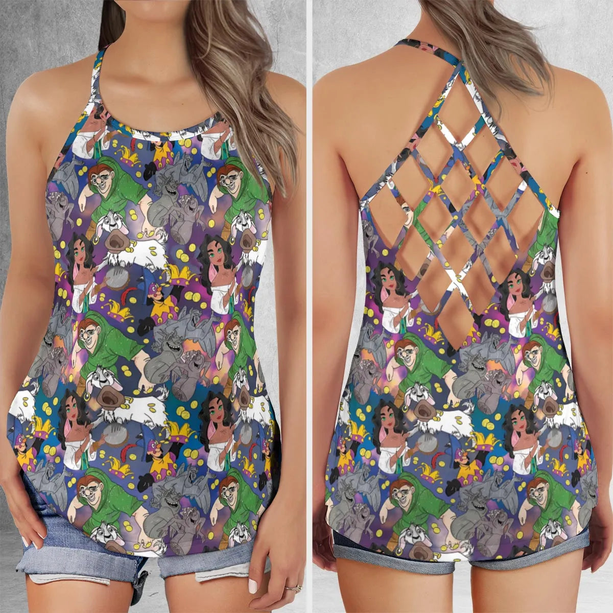 Criss Cross Tank Top - TMN368B3