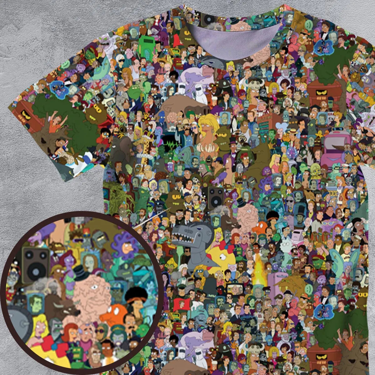 All-Over Print Unisex T-Shirt - PQK1SZX6