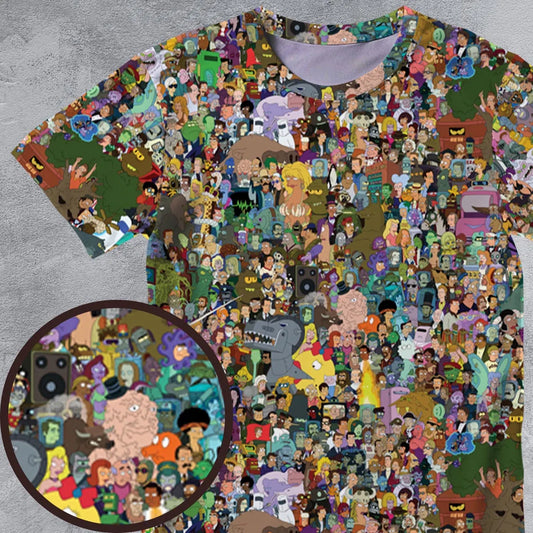 All-Over Print Unisex T-Shirt - PQK1SZX6