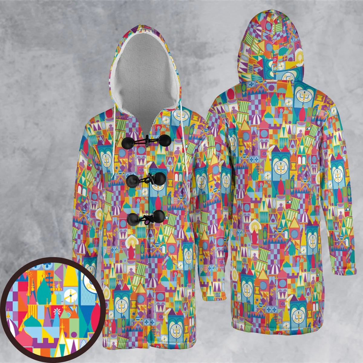 Hooded Cloak Coat - KQUSNTX5