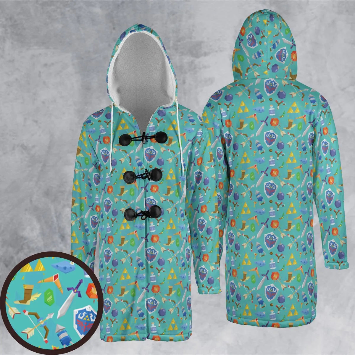 Hooded Cloak Coat - 9MG5WXSH
