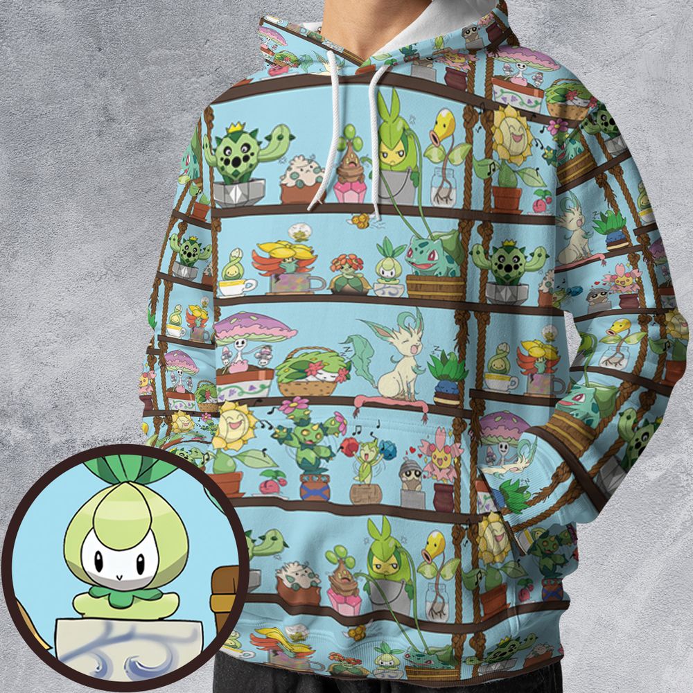 All-over Print Hoodie - B66UANQU -  - 1