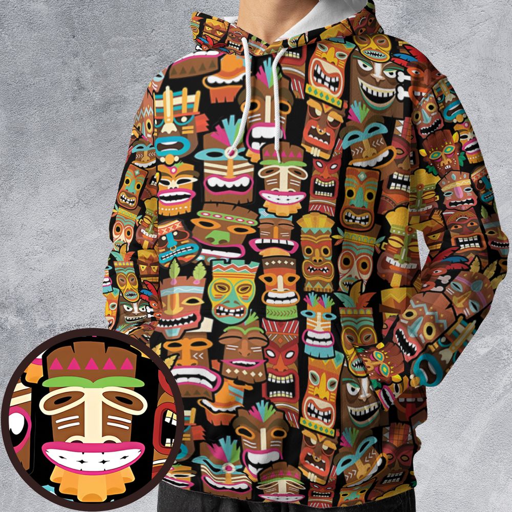 Tiki Pattern -  - 1