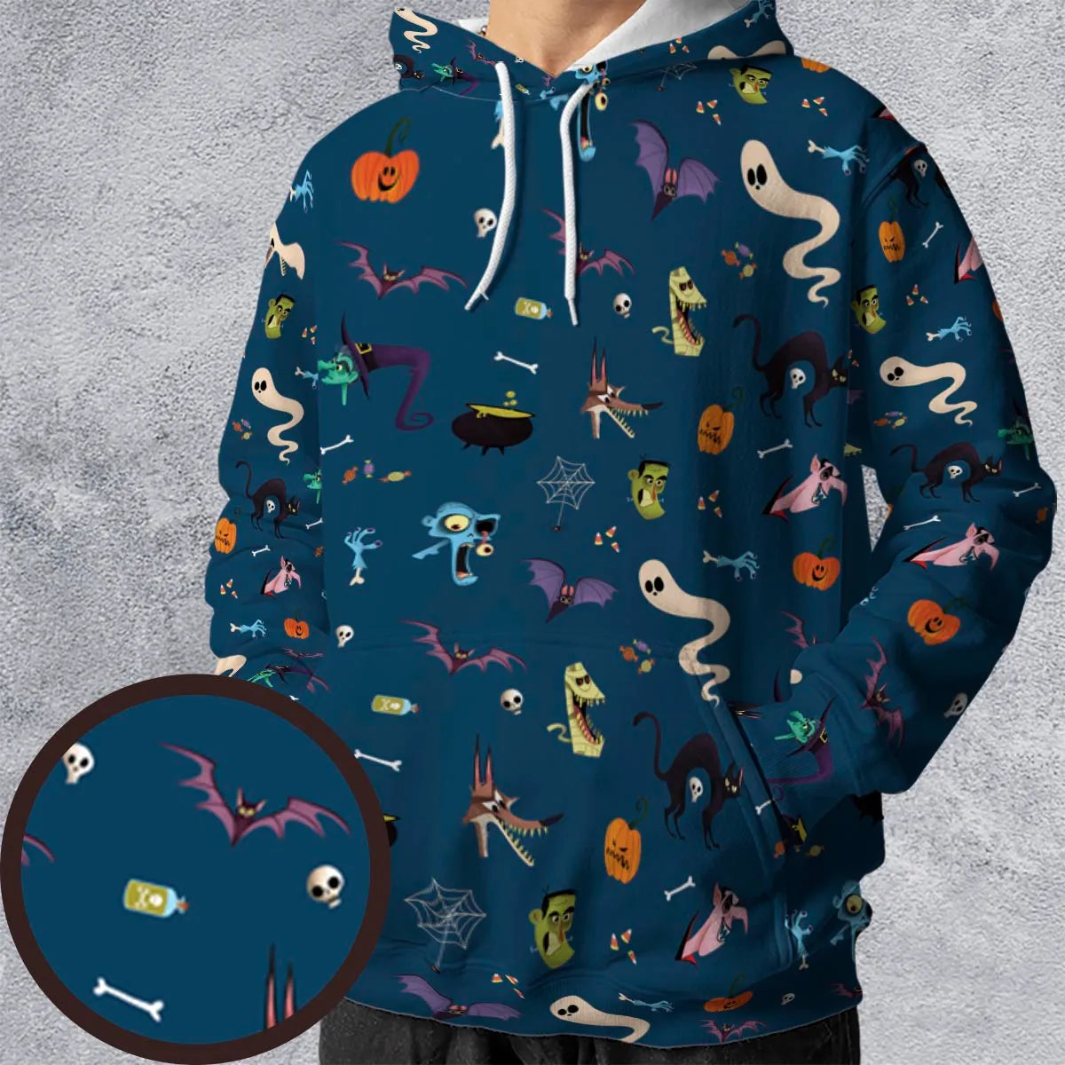 All-over Print Hoodie - LH8Y6R99