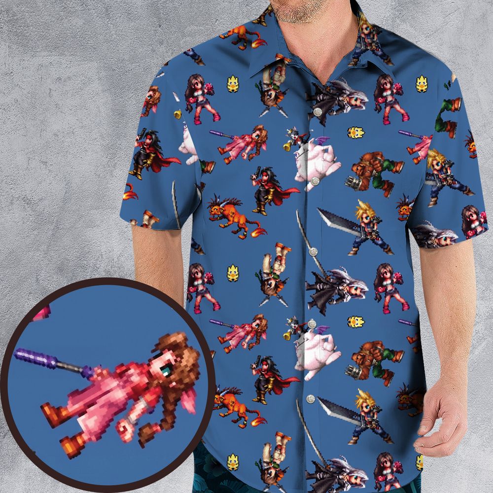 Ffvvii sprite cute pattern -  - 1