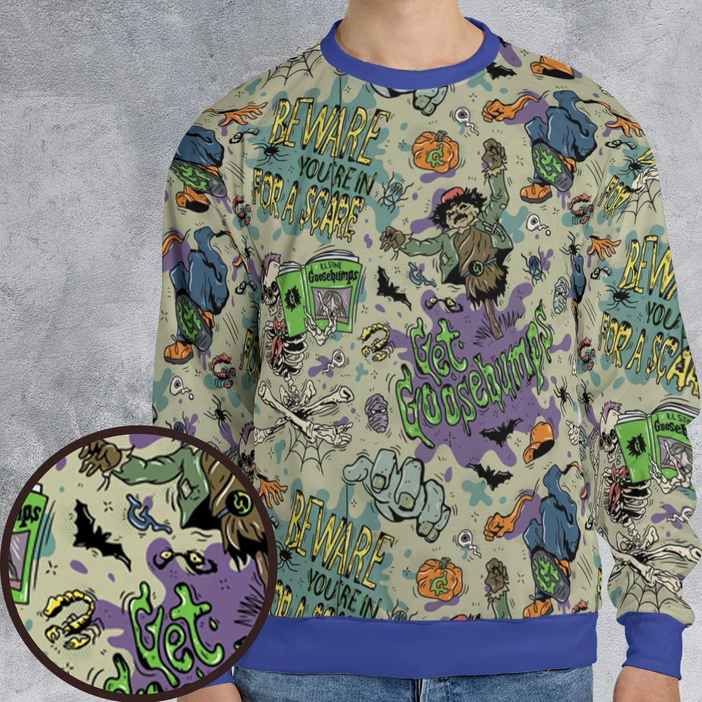 All-over Print Sweatshirt - CFEW7LNT
